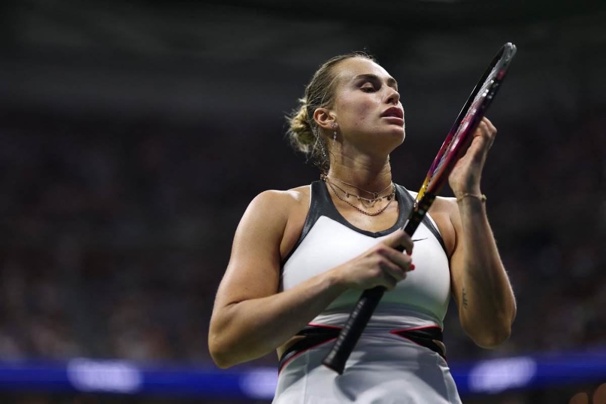 Arina Sabalenka u finalu US Opena 2025 protiv Anisimove