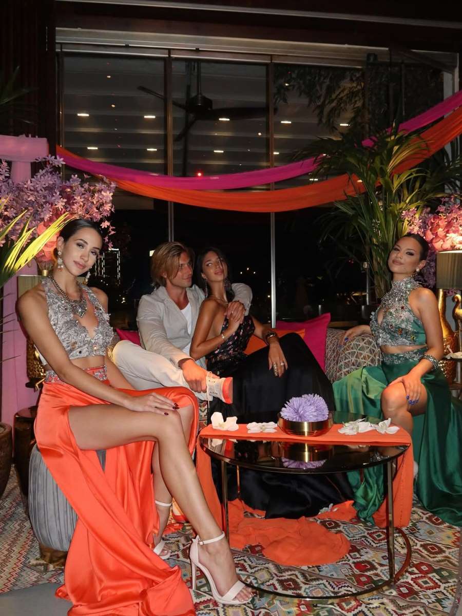 Đina Džinović na žurki inspirisanoj Bolivudom