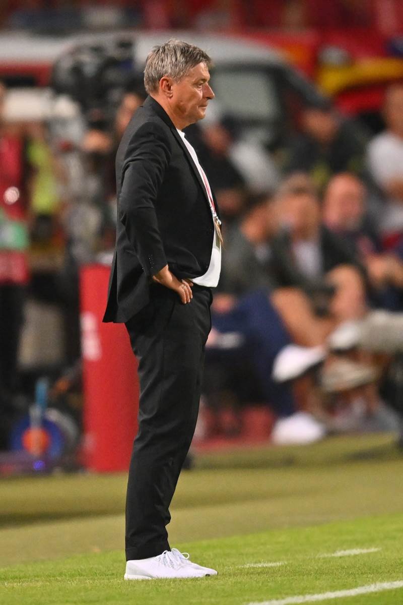 Dragan Stojković Piksi na utakmici Srbija Engleska