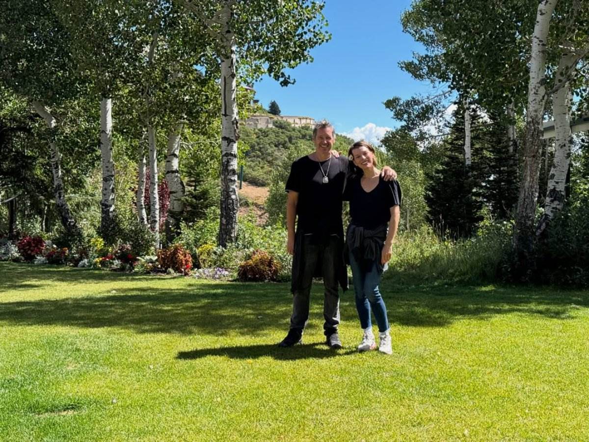 Mila Jovović sa mužem