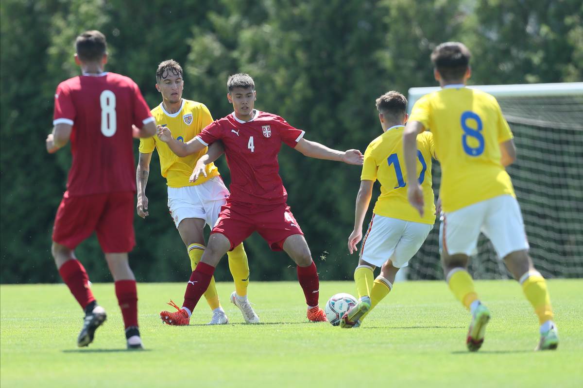 Srpski fudbaler Nikola Miličić.