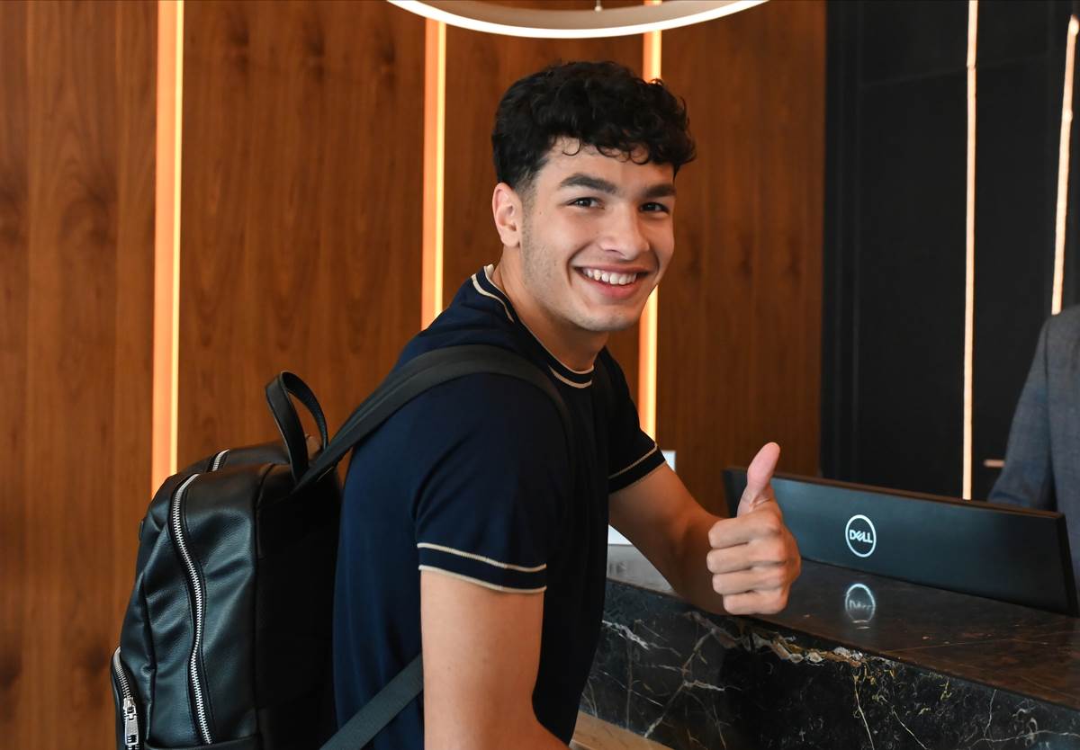 Adem Avdić na okupljanju U21 reprezentacije Srbije