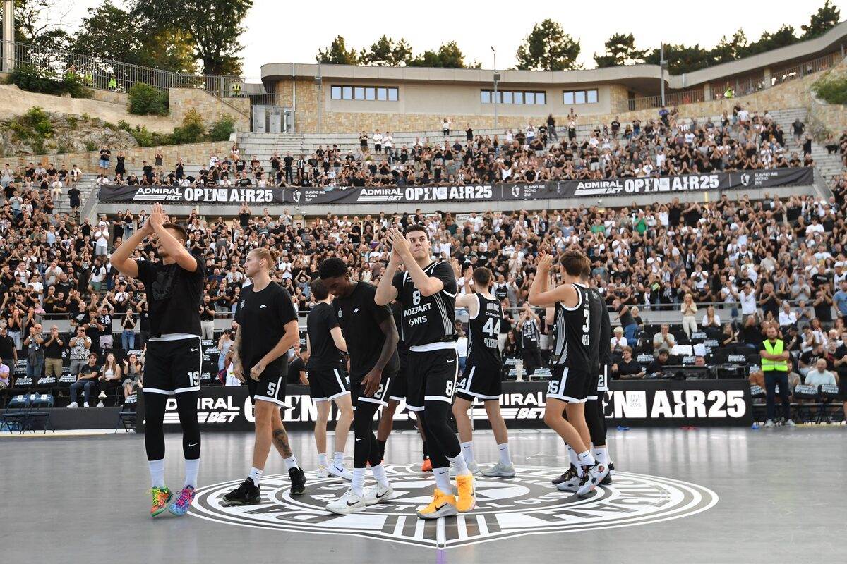 Partizan - PAOK na Tašmajdanu