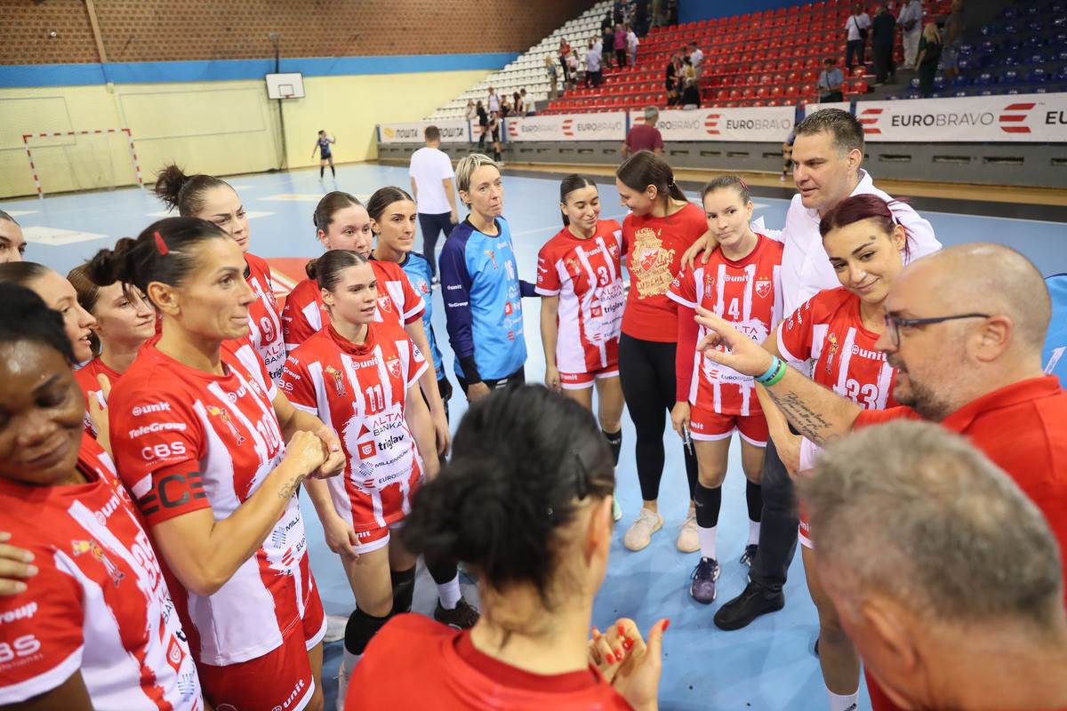 Katrin Lunde na tajmautu Crvene zvezde