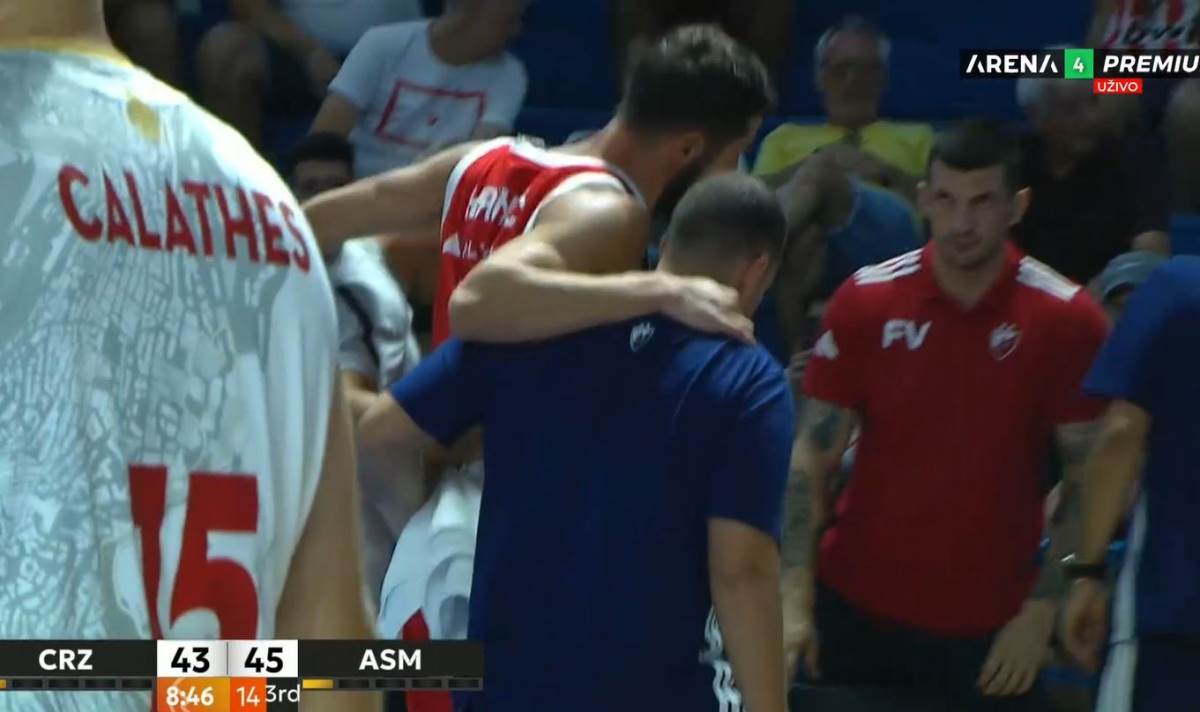 Nikola Kalinić povreda na Zvezda Monako