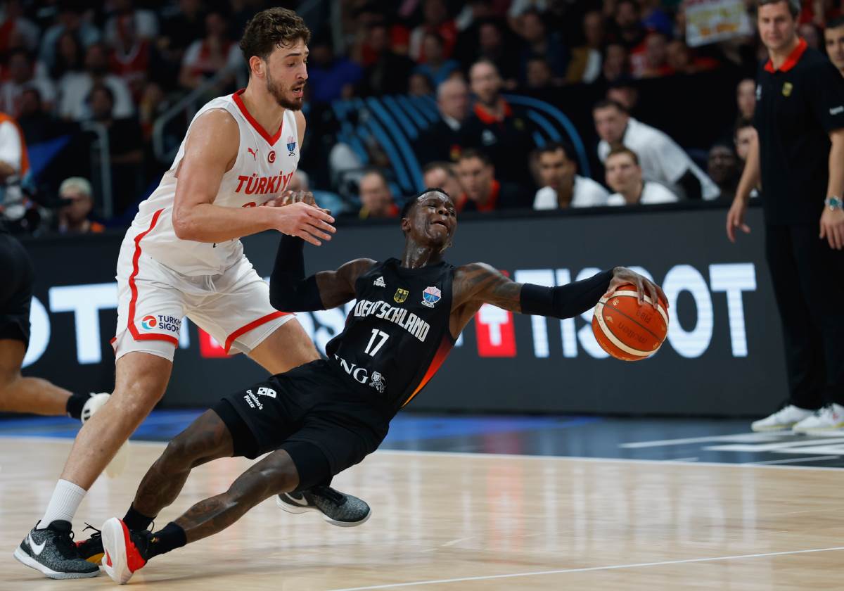 Denis Šreder na finalu Nemačka Turska