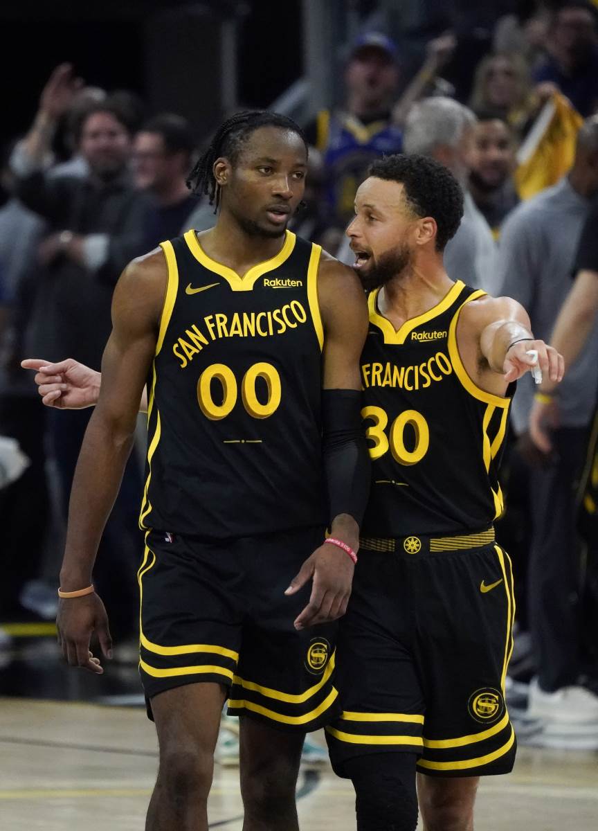 Džonatan Kuminga i Stef Kari u Golden Stejtu