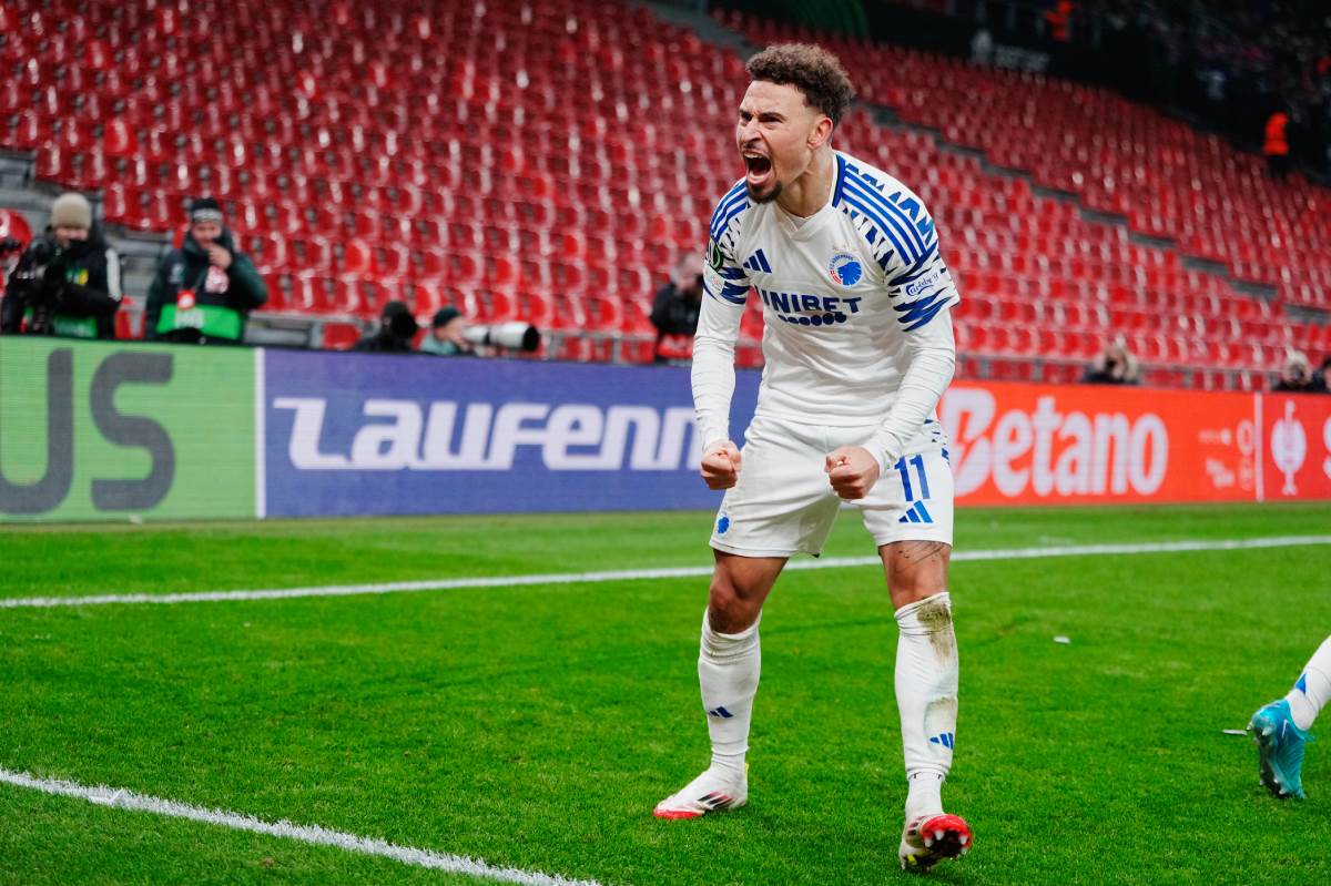 Džordan Larson sin Henrika Larsona slavi gol u Kopenhagenu