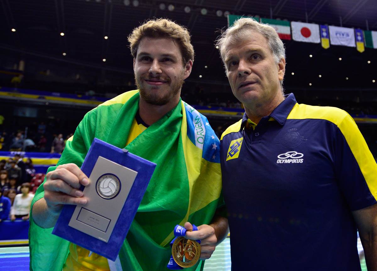 Bernardo i Bruno Rezende u reprezentaciji Brazila