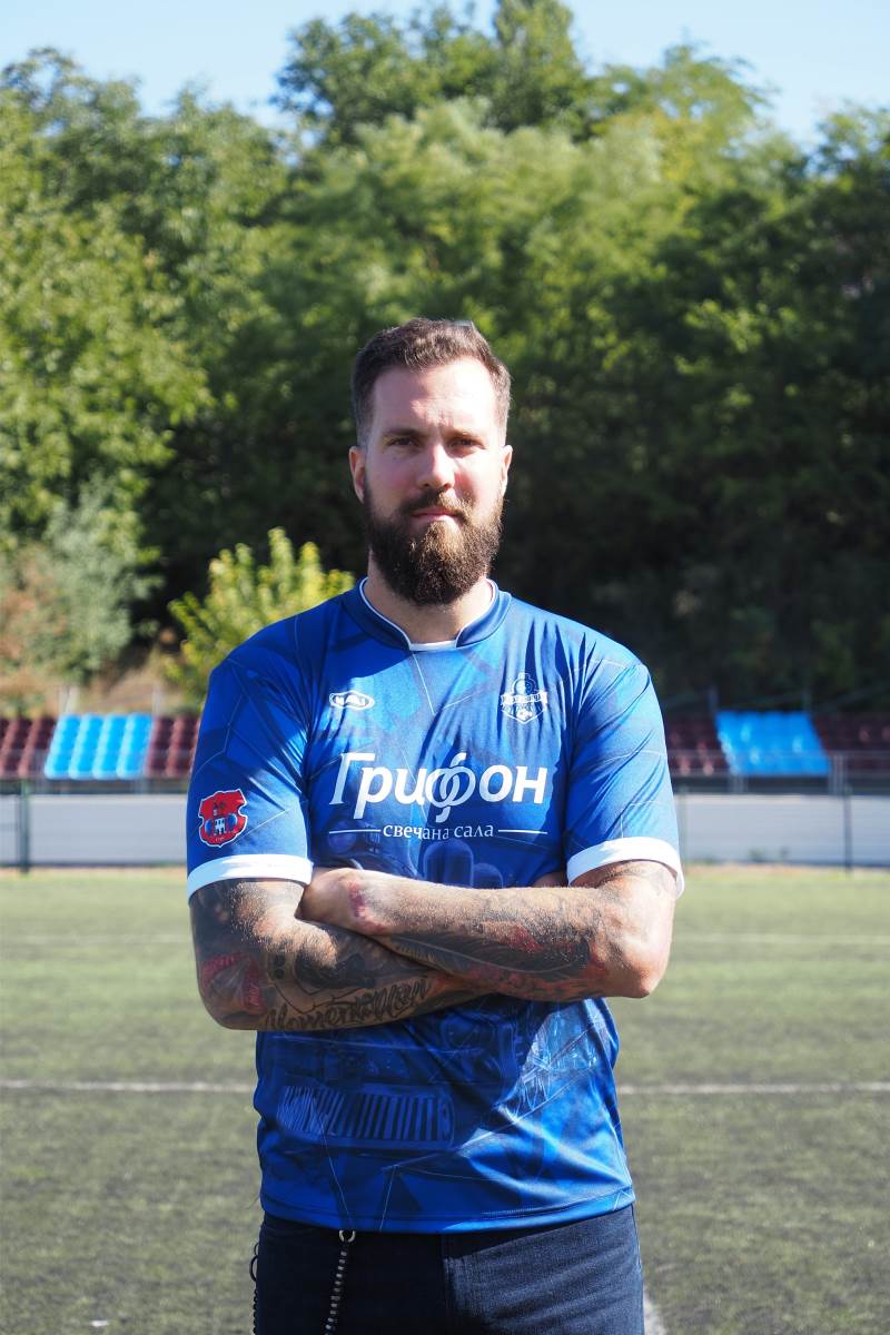 Miroslav Raduljica u dresu Železničara iz Inđije