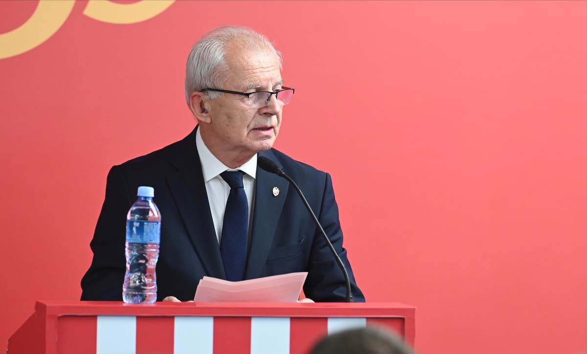 Svetozar Mijailović na komemoraciji Dejana Milovanovića