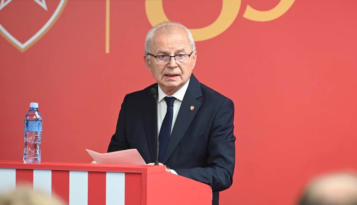 Svetozar Mijailović na komemoraciji Dejana Milovanovića