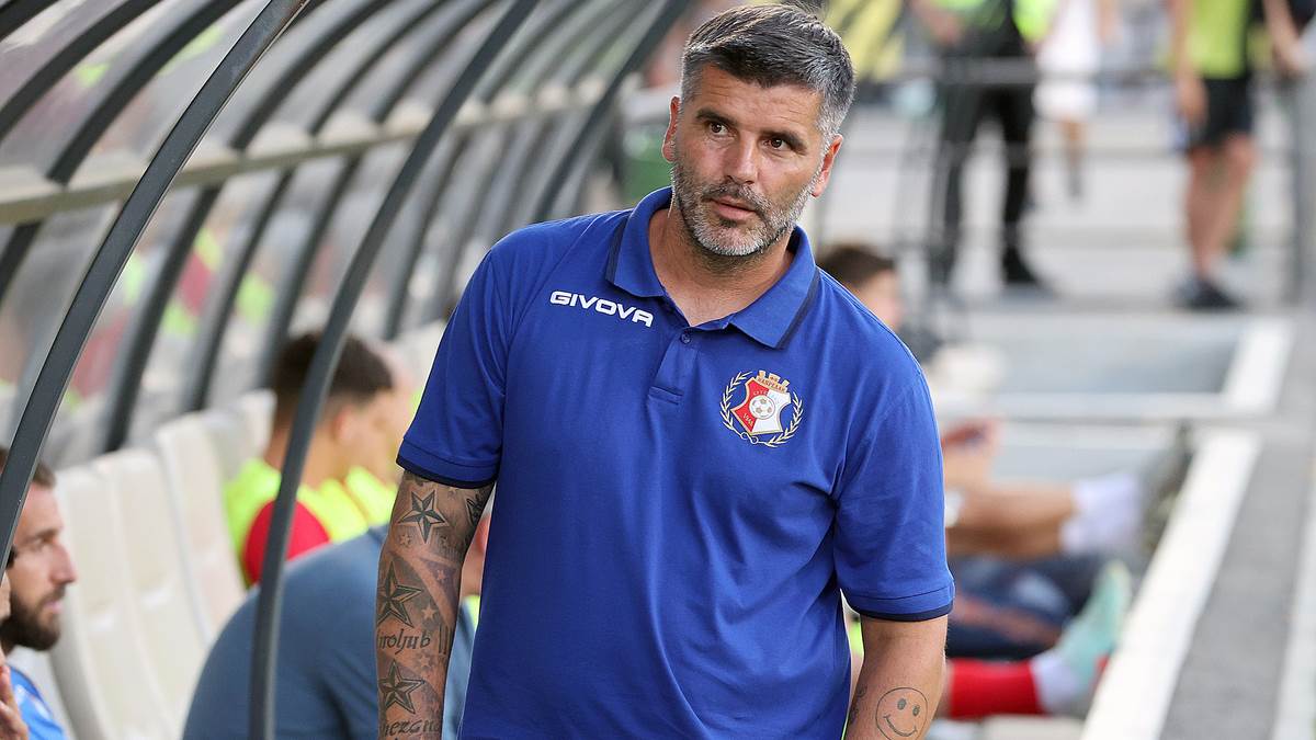 Milan Nikolić trener Napretka