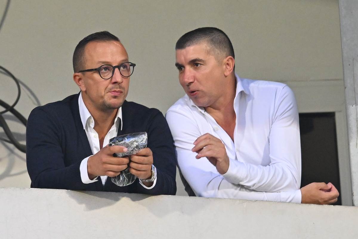 Srđa Knežević i Milivoje Ćirković na 177. večitom derbiju Partizan Zvezda