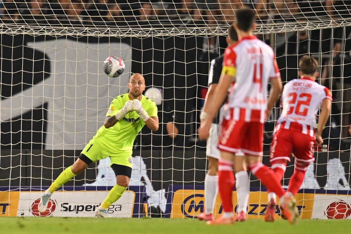 Partizan - Crvena zvezda Marko Milošević