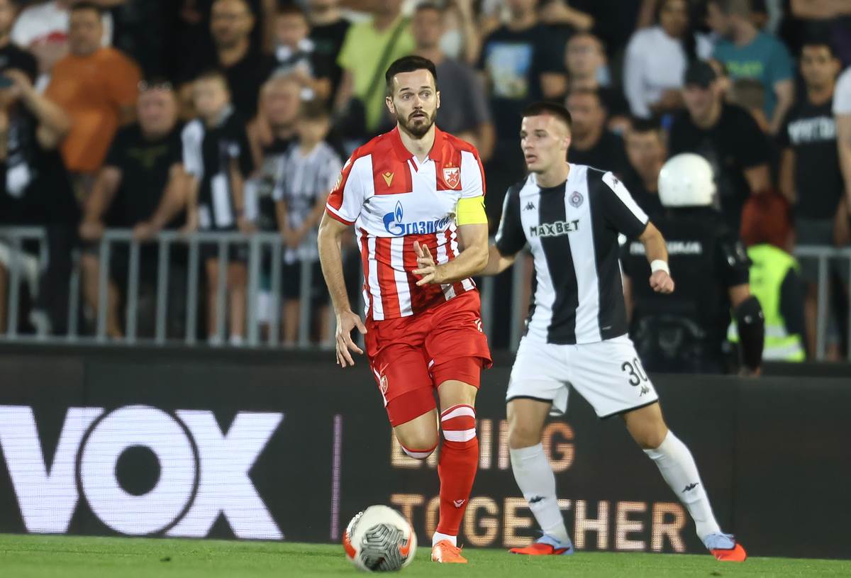 Partizan - Crvena zvezda Milan Roganović