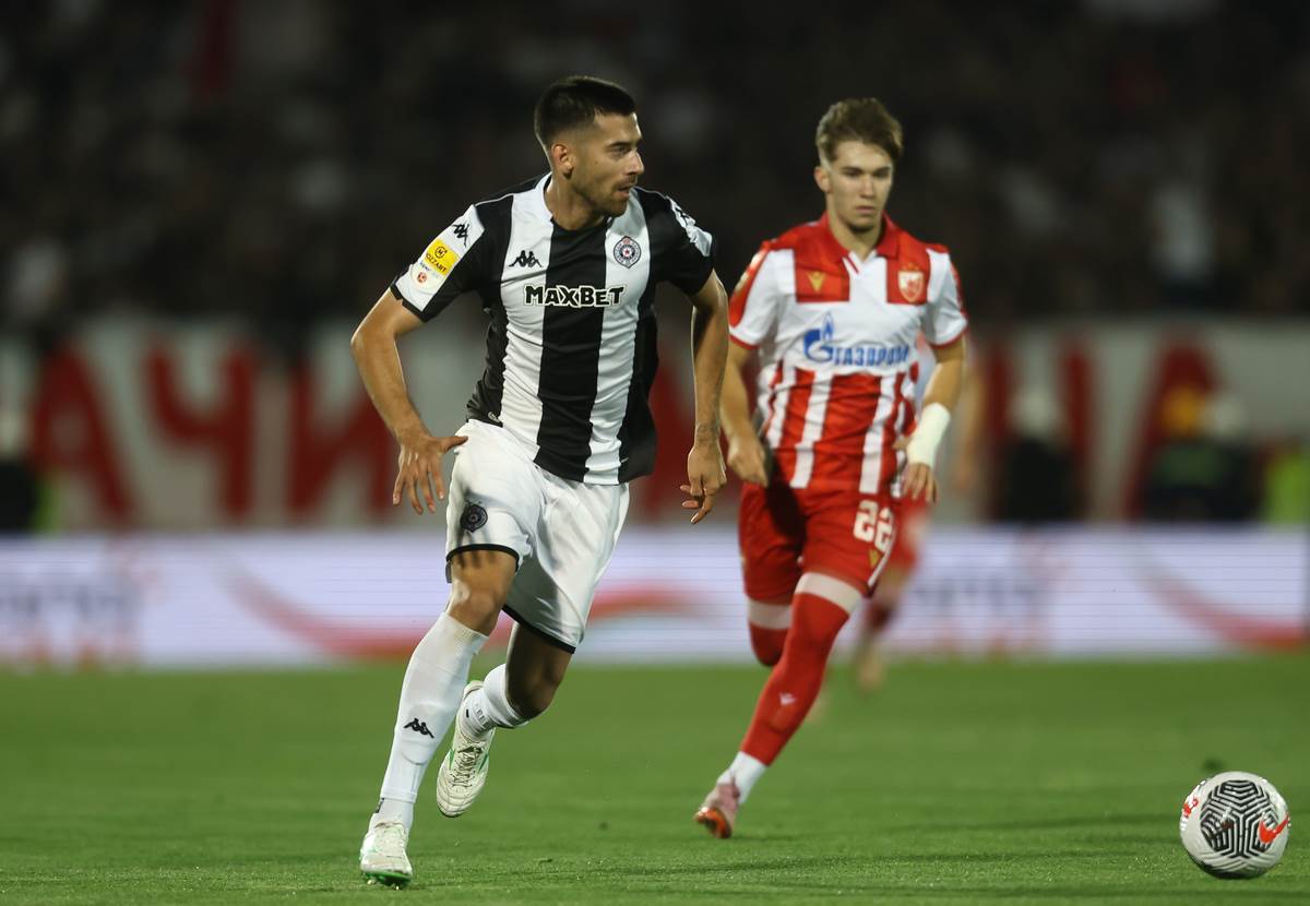 Partizan - Crvena zvezda Mario Jurčević