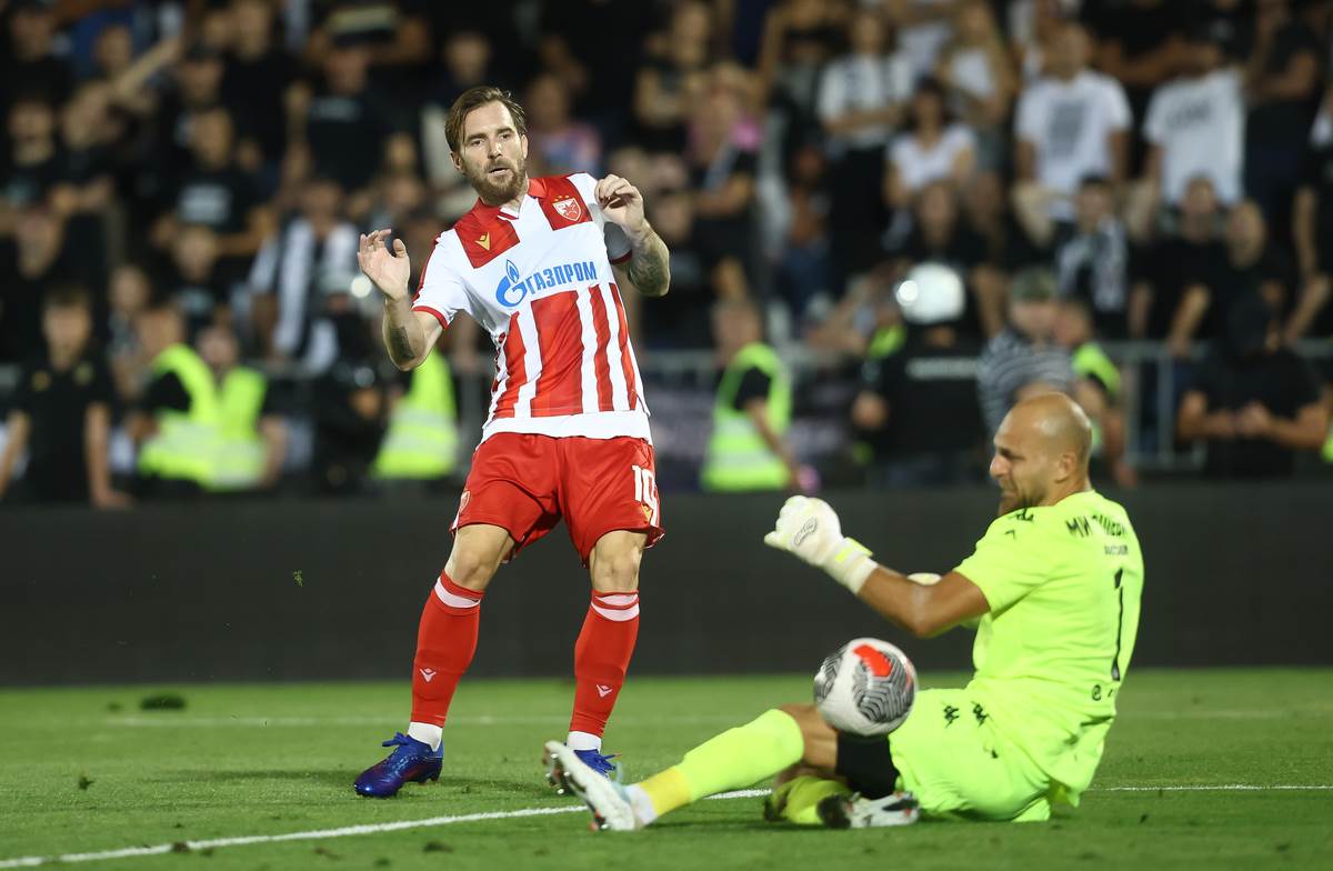 Partizan - Crvena zvezda Aleksandar Katai Marko Milošević