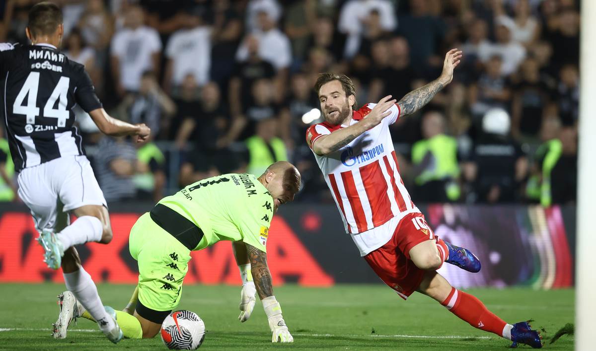 Partizan - Crvena zvezda Aleksandar Katai Marko Milošević
