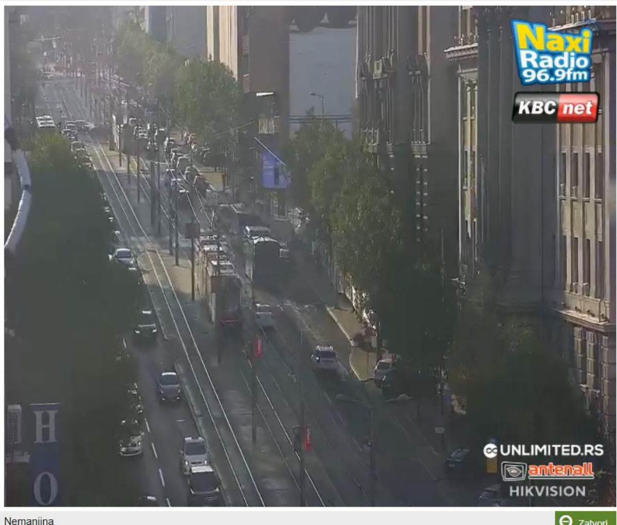 gužve u Beogradu