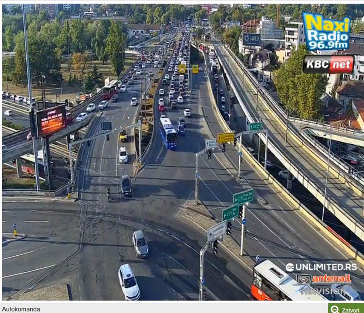 gužve u Beogradu