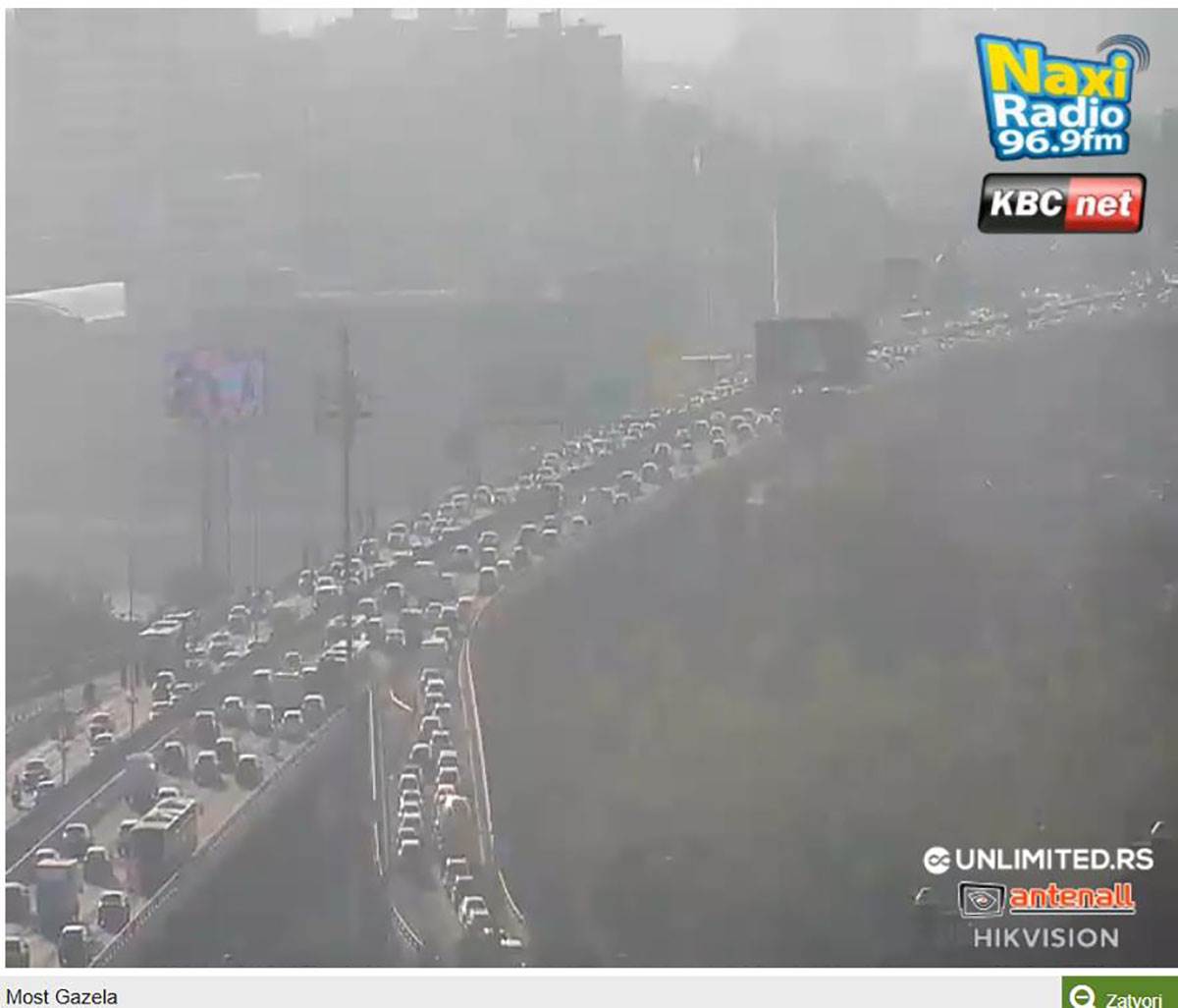 gužve u Beogradu
