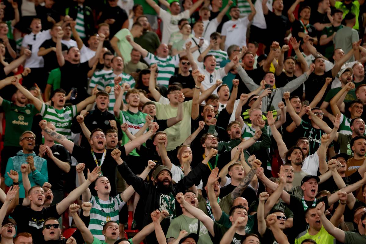 Navijači Seltika na Marakani