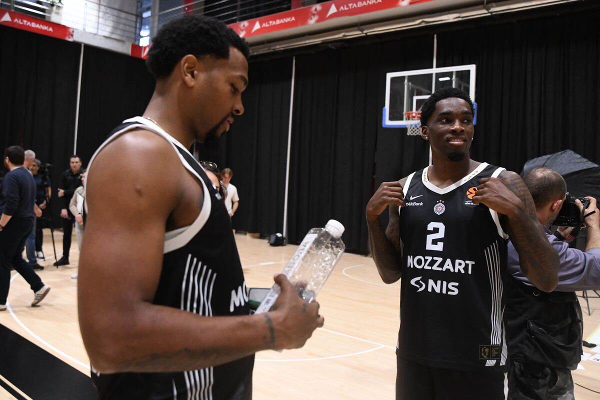 KK Partizan medija dej Sterling Braun i Šejk Milton