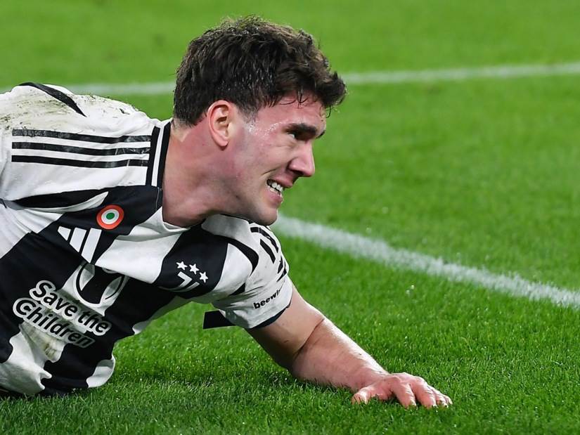 Srpski fudbaler Dušan Vlahović.