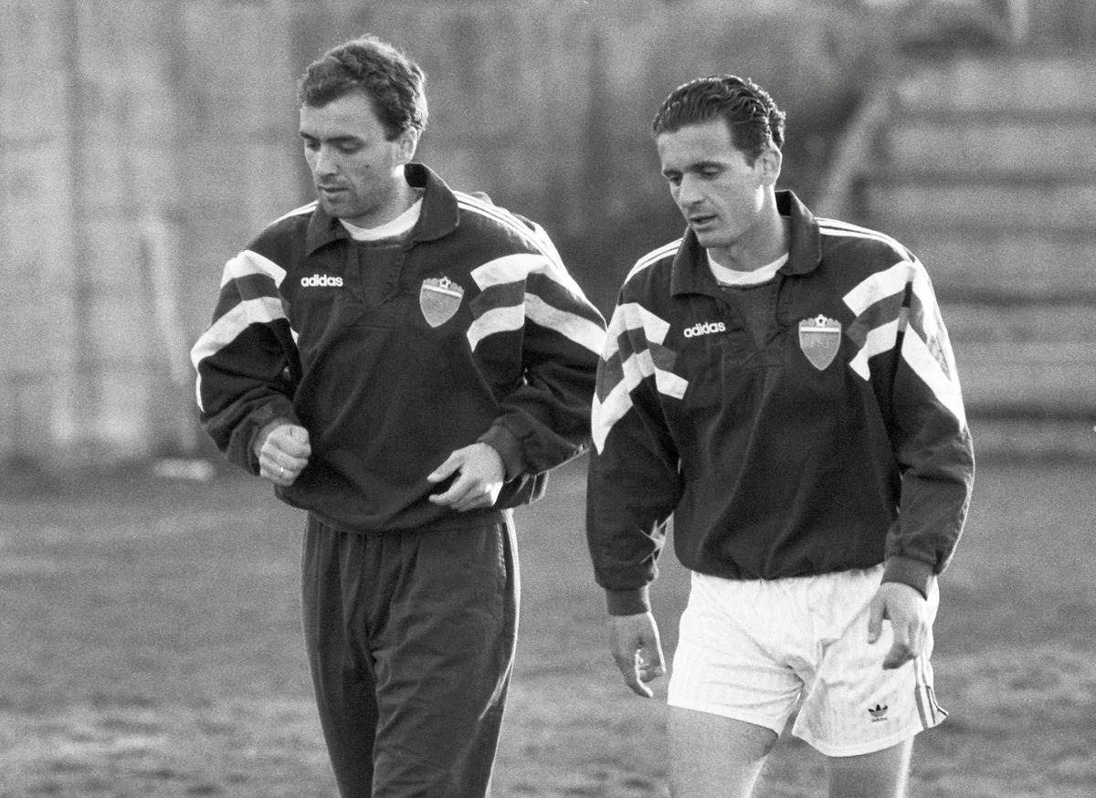 Milinko Pantić i Peđa Mijatović