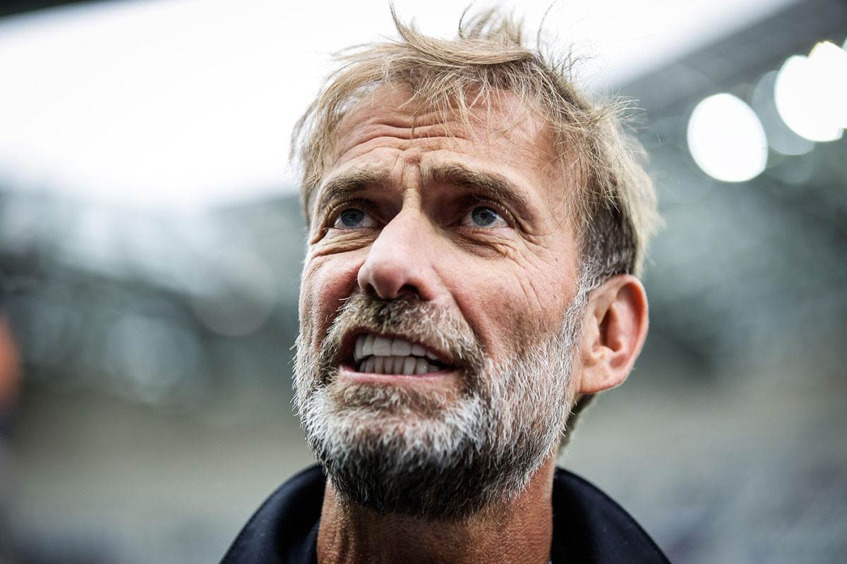 Jirgen Klop sa navijačima na utakmici Liverpula
