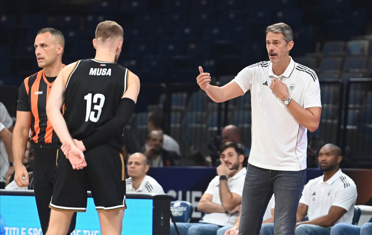 Jurica Golemac i Džanan Musa na utakmici VTB Superkupa