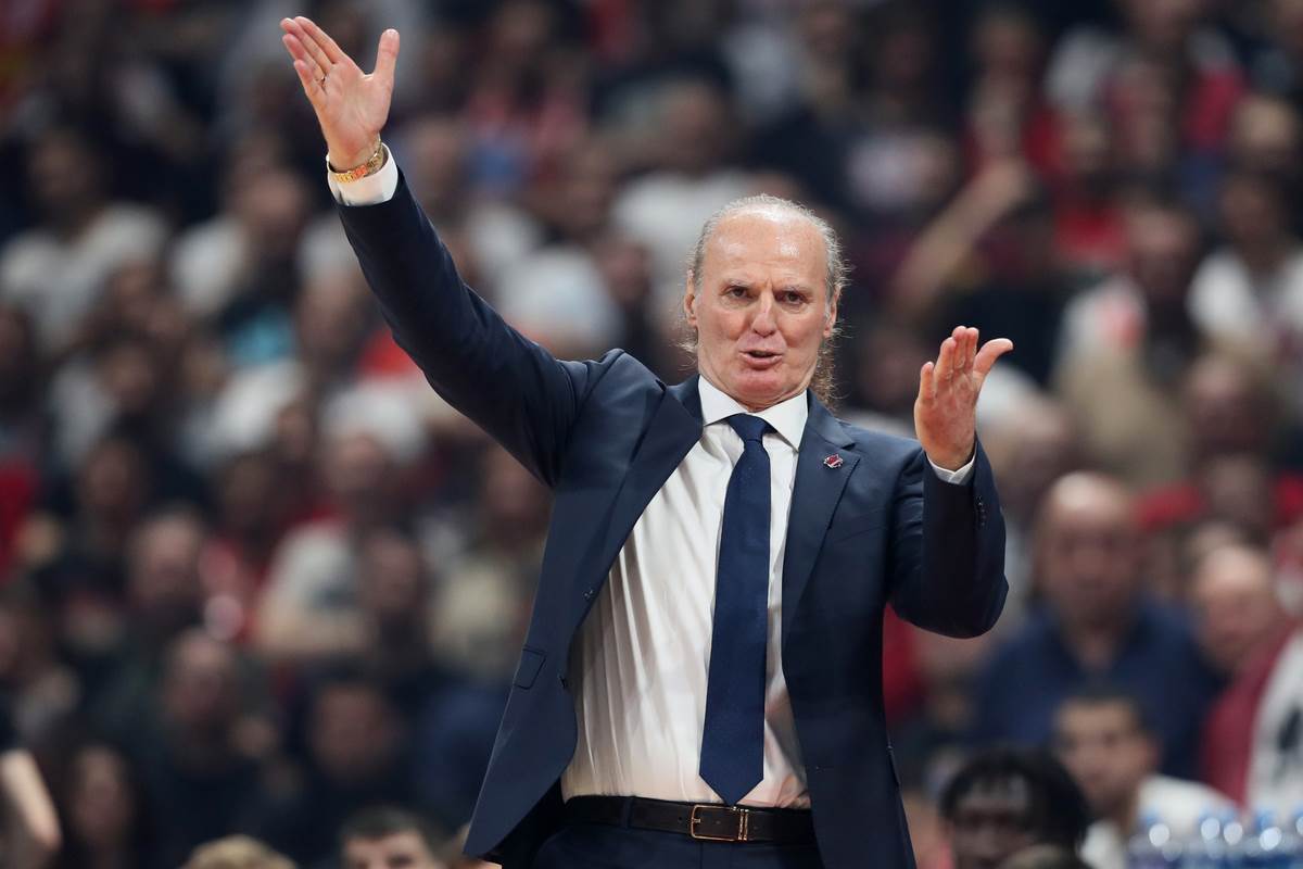 Duško Ivanović trener Virtusa iz Bolonje