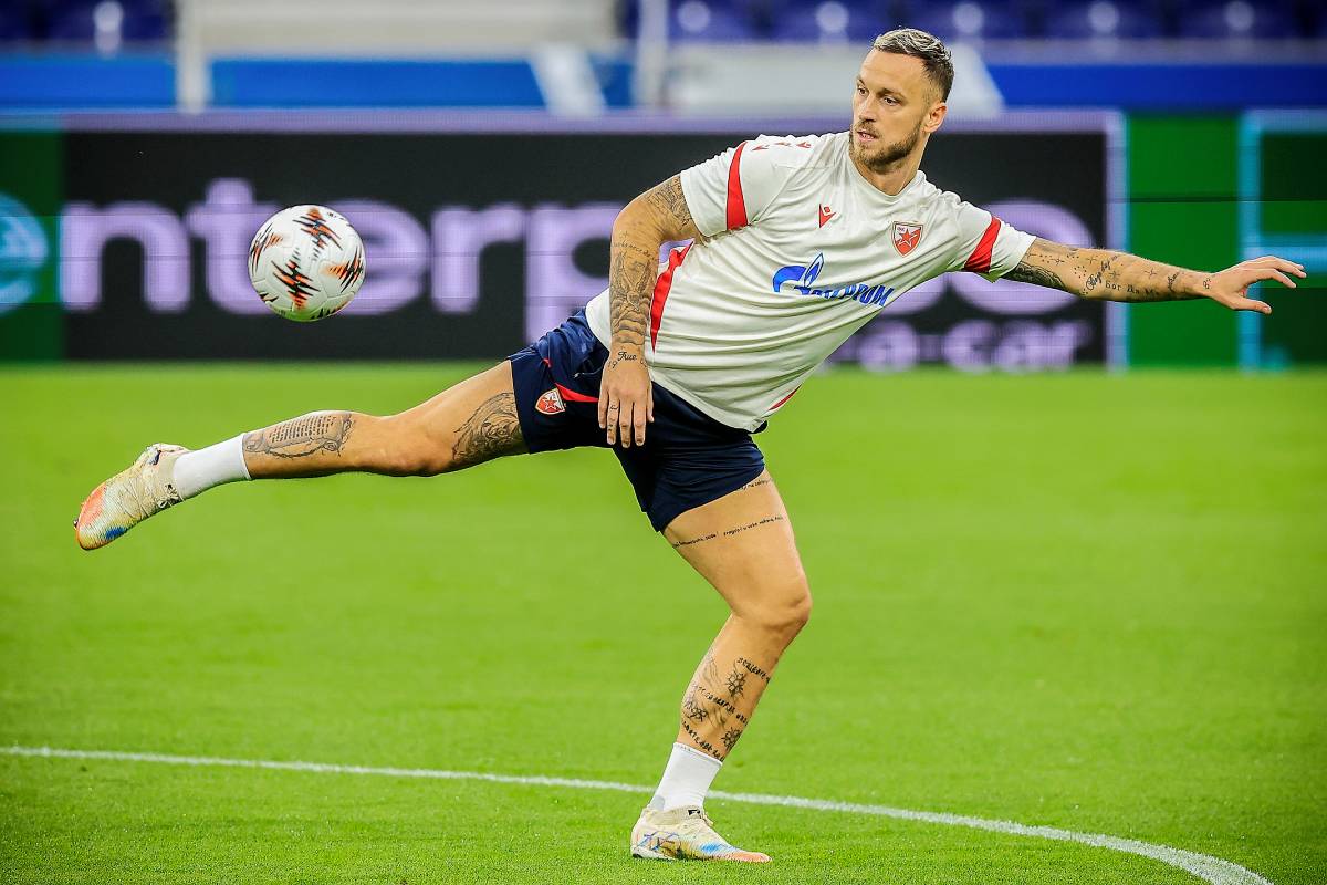 Marko Arnautović na treningu u Portou