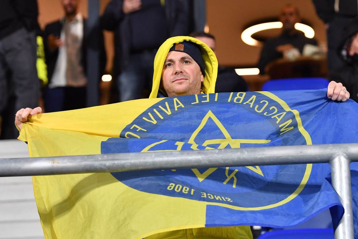 Navijač Makabija u Bačkoj Topoli