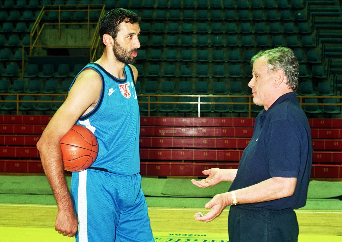 Dušan Duda Ivković i Vlade Divac u reprezentaciji Jugoslavije