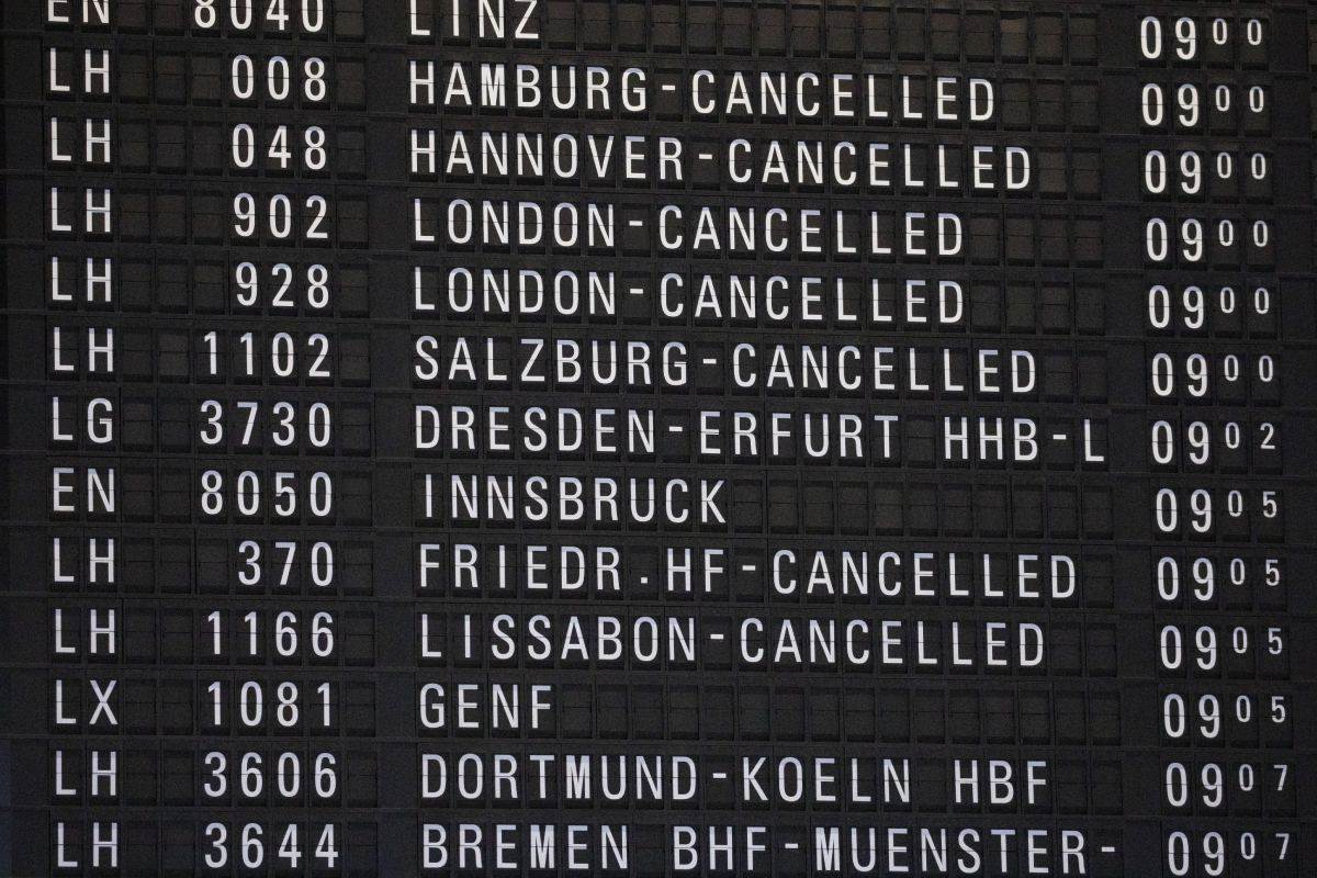 Otkazani letovi na aerodromu u Minhenu
