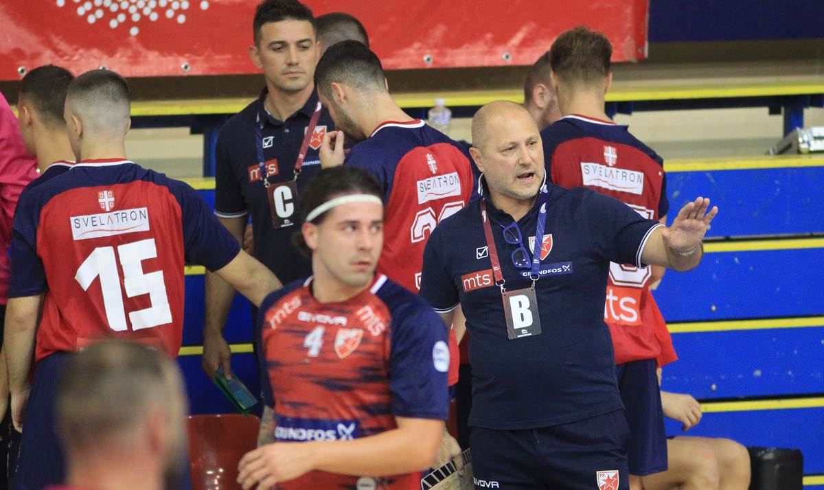 Žikica Milosavljević trener rukometaša Zvezde