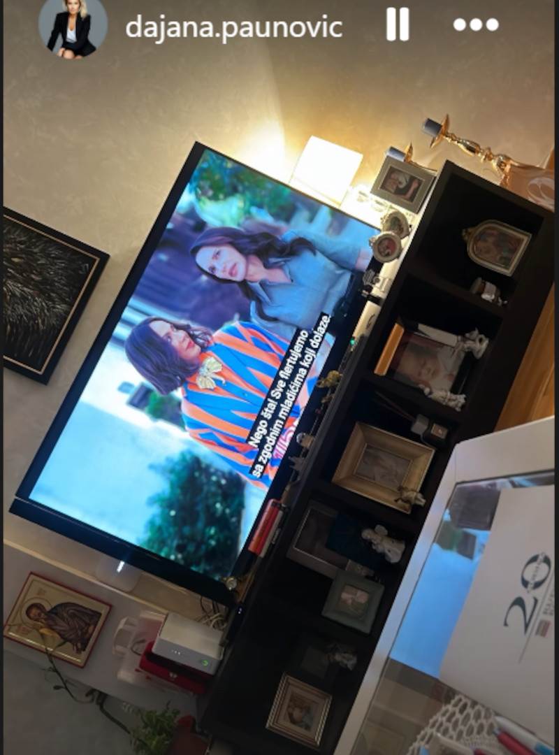 Dajana Paunović stan