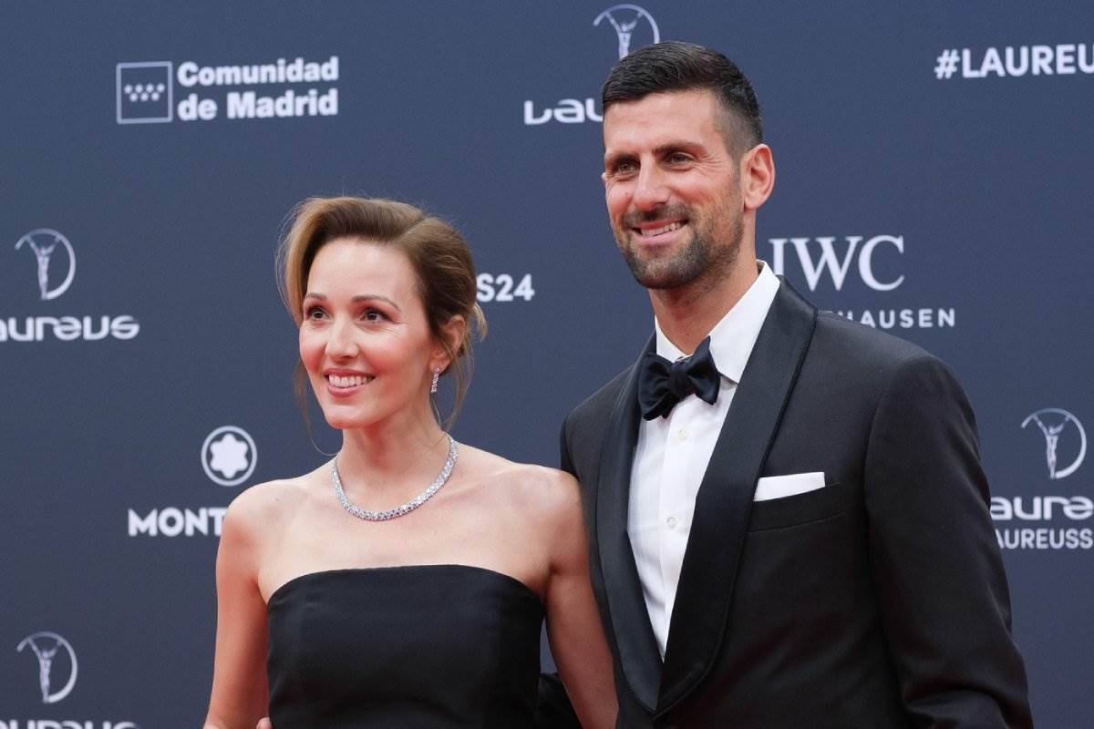 Novak i Jelena Đoković na dodeli nagrada Laureus