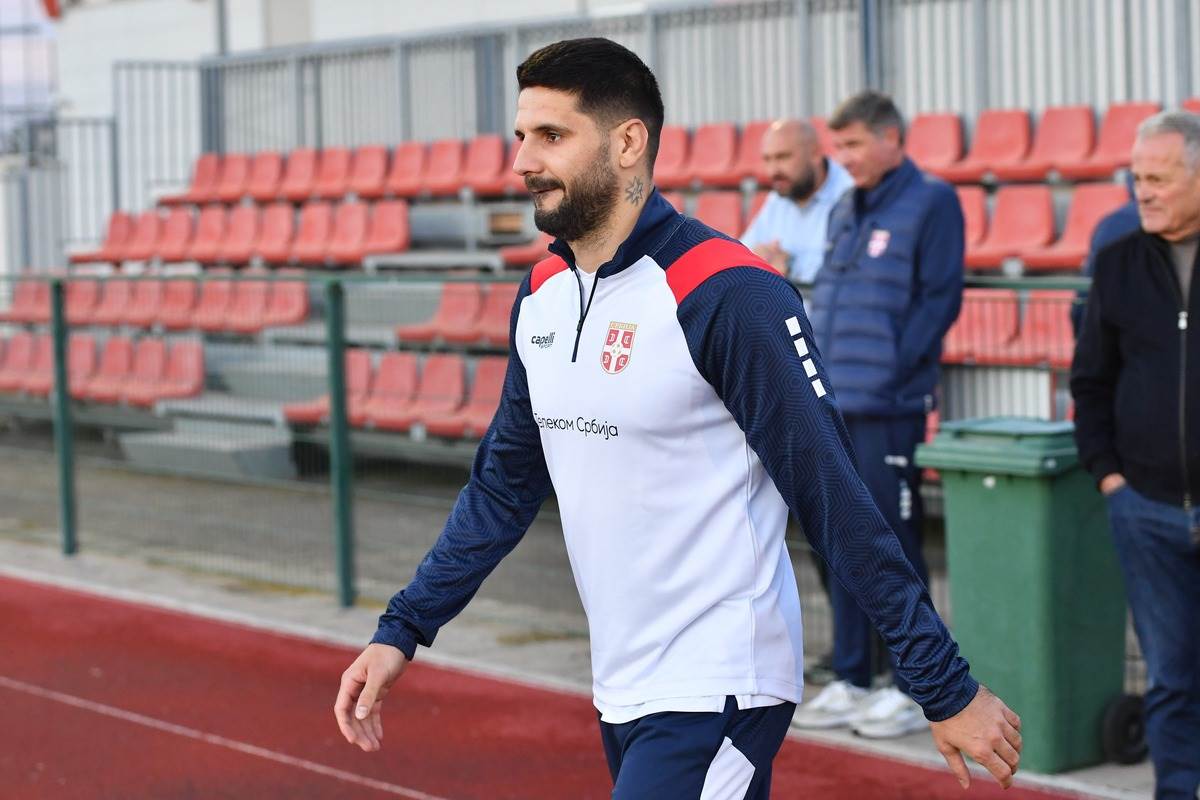 Trening pred Srbija - Albanija2.JPG