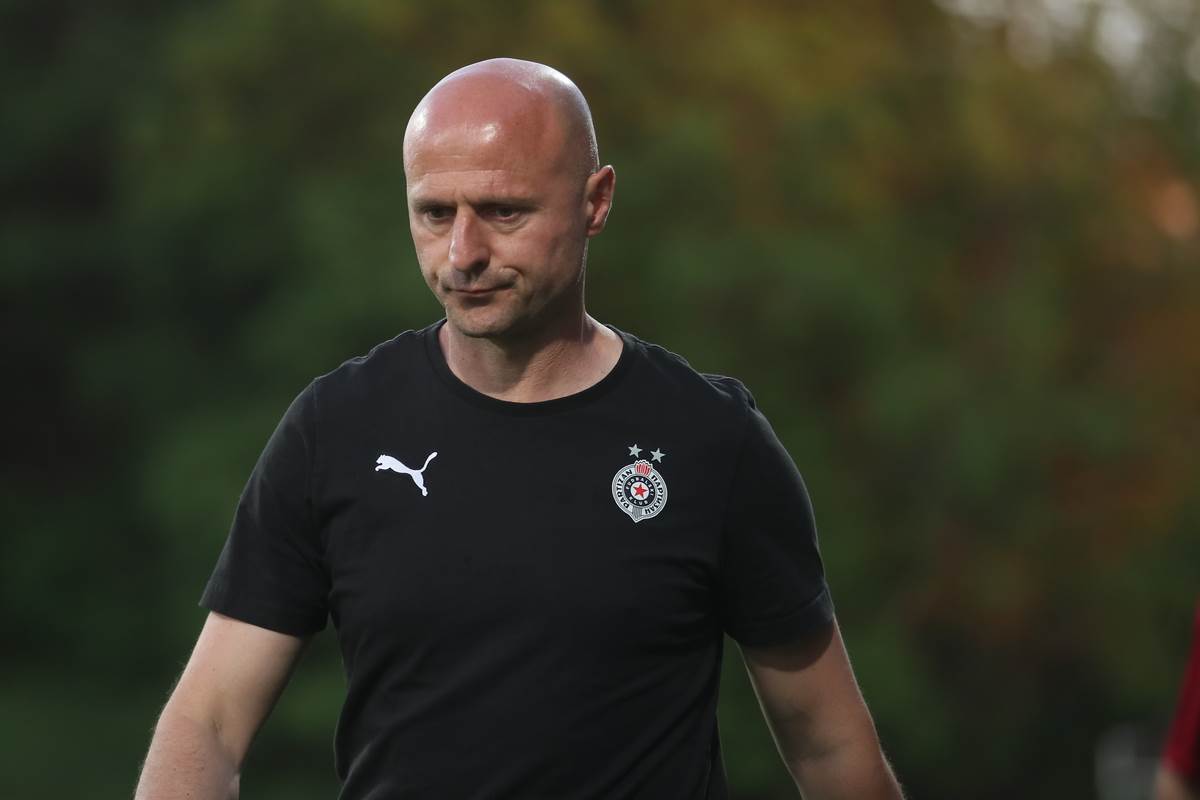 Igor Duljaj na utakmici Partizana