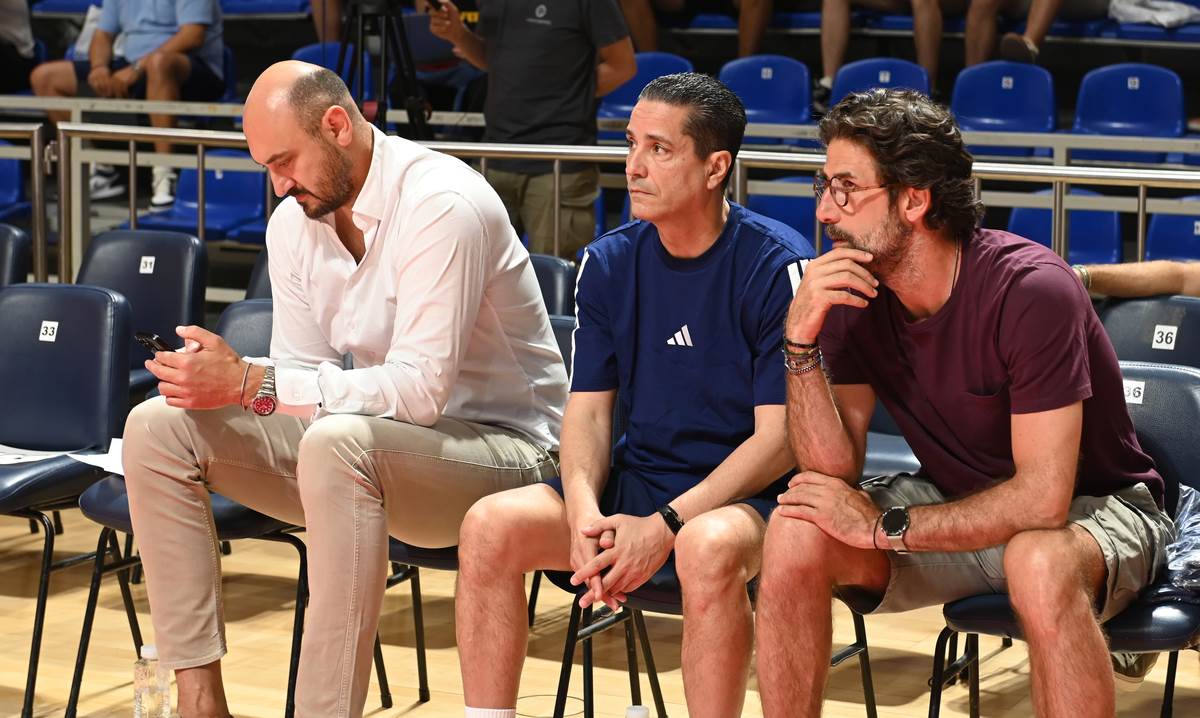 Tomislav Tomović, Janis Sferopulos i Nenad Krstić