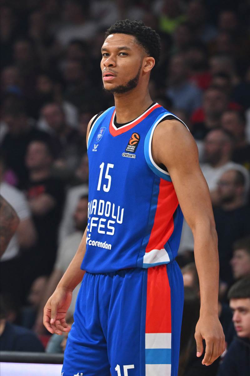 Pi Džej Doužer na utakmici Partizan - Efes