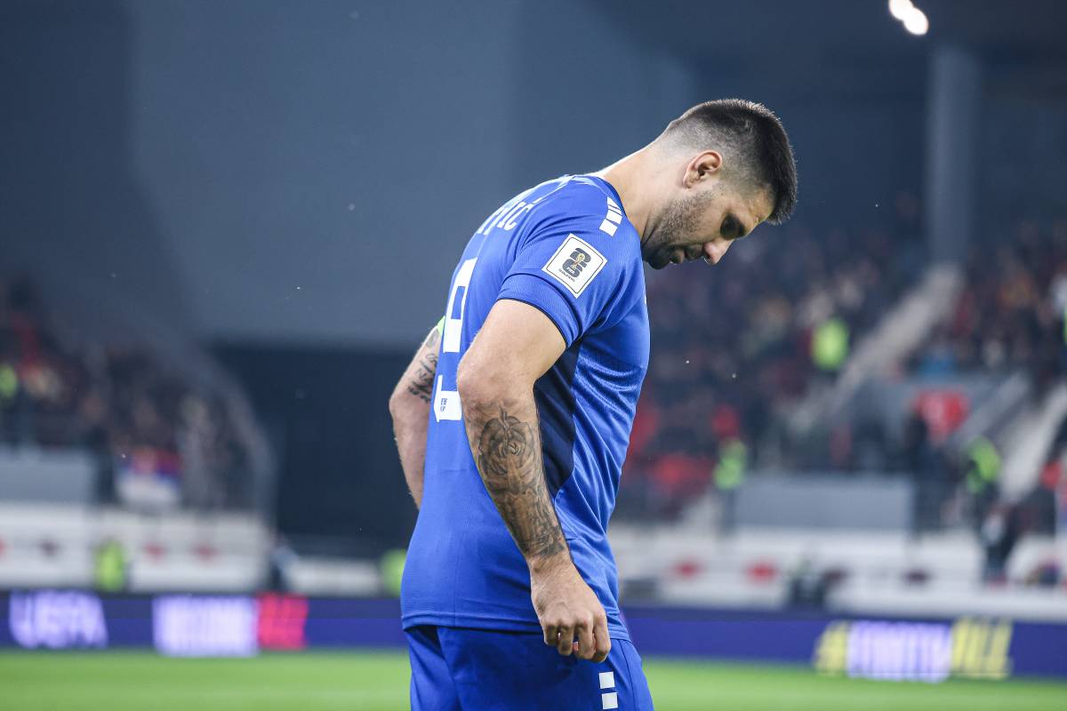 Aleksandar Mitrović izmena na Srbija Albanija