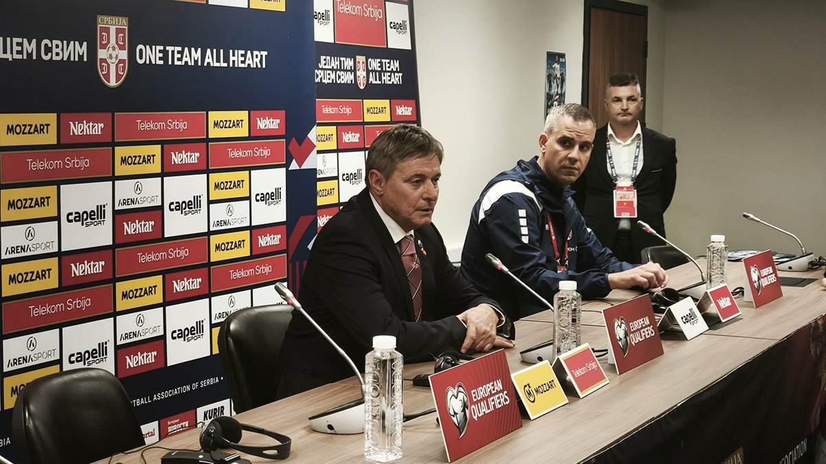 Konferencija Dragan Stojković Piksi Srbija - Albanija