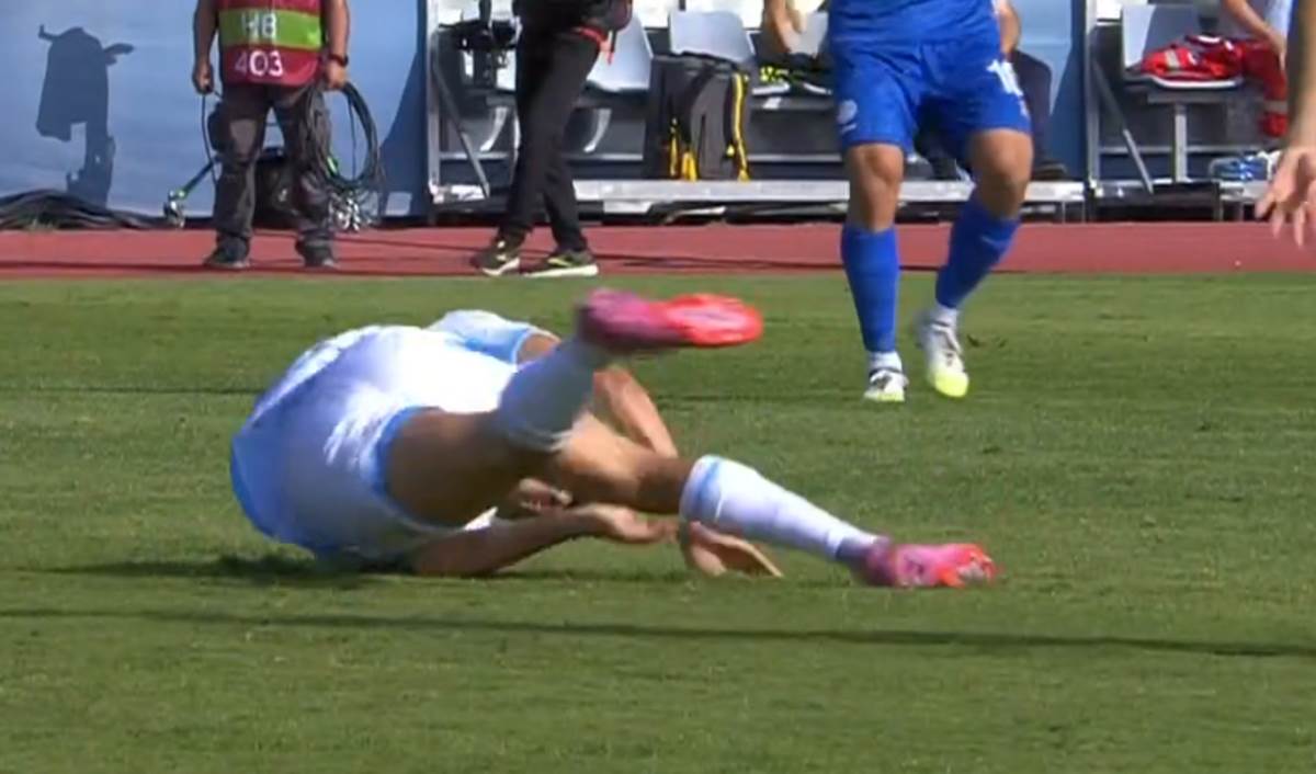 Andrea Kontadini povreda na San Marino Kipar