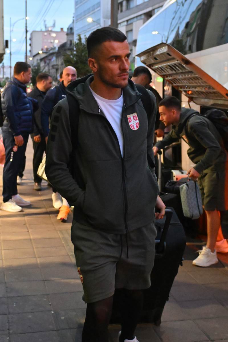 Filip Kostić sa reprezentacijom u Andori