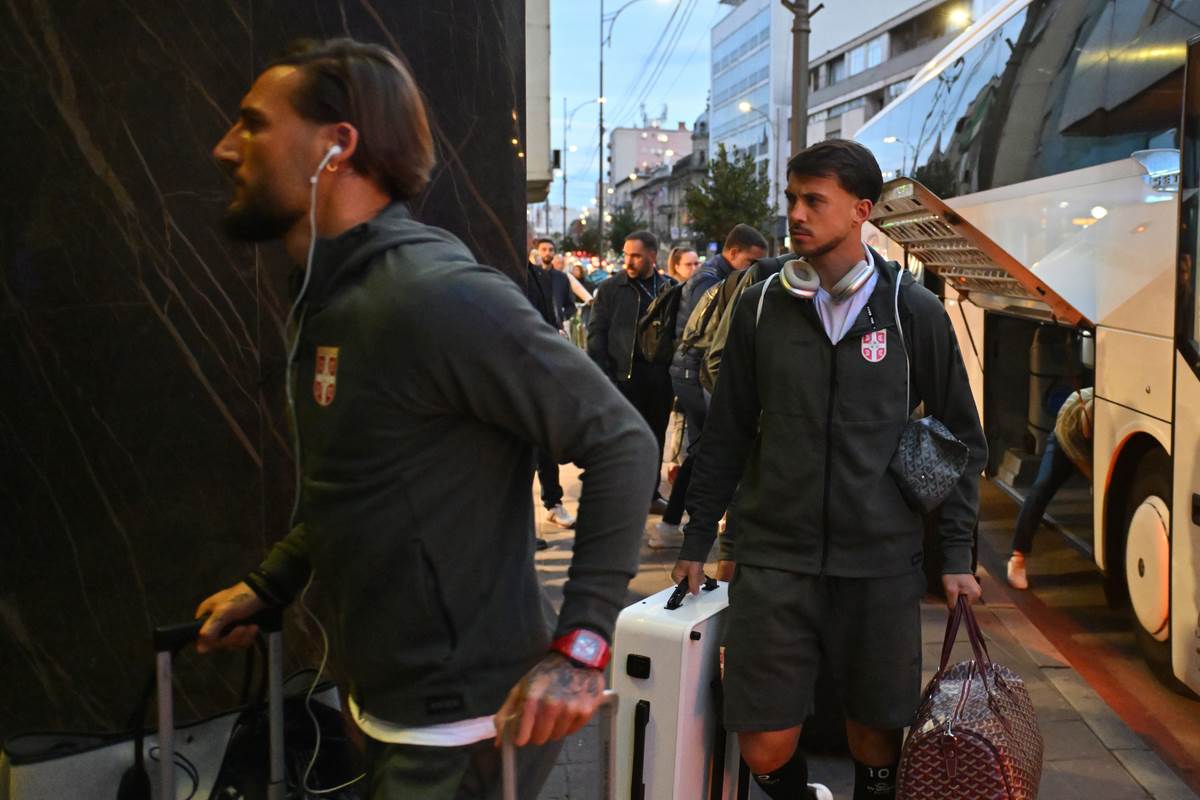 Lazar Samardžić sa reprezentacijom u Andori