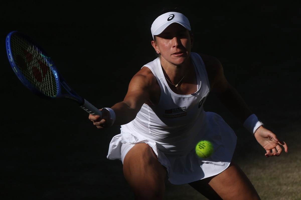 Belinda Benčić spremna za udarac na Vimbldonu